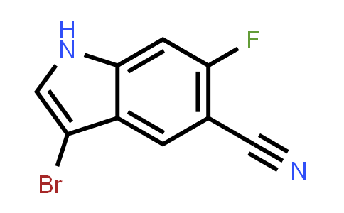 MC540240 | 2131007-04-8 | 3-Bromo-6-fluoro-1H-indole-5-carbonitrile