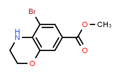 CAS No. 2131191-71-2, Methyl 5-bromo-3,4-dihydro-2H-benzo[b][1,4]oxazine-7-carboxylate