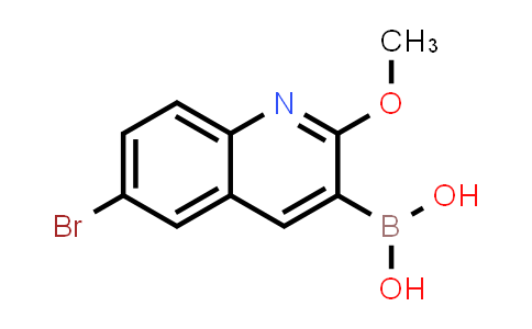 CAS No. 2131782-57-3, (6-Bromo-2-methoxyquinolin-3-yl)boronic acid