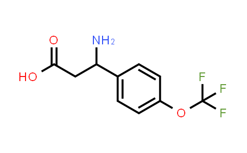 CAS No. 213192-56-4, 3-Amino-3-(4-(trifluoromethoxy)phenyl)propanoic acid