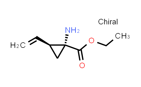 CAS No. 213316-32-6, Cyclopropanecarboxylic acid, 1-amino-2-ethenyl-, ethyl ester, (1R,2S)-rel-