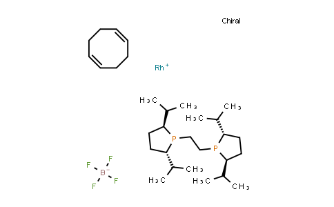 213343-67-0 | 1,2-Bis((2S,5S)-2,5-di-i-propylphospholano)ethane(cyclooctadiene)rhodium(I) tetrafluoroborate