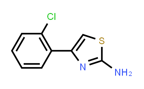 CAS No. 21344-90-1, 4-(2-Chlorophenyl)thiazol-2-amine