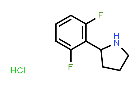DY540296 | 2135331-85-8 | 2-(2,6-Difluorophenyl)pyrrolidine hydrochloride