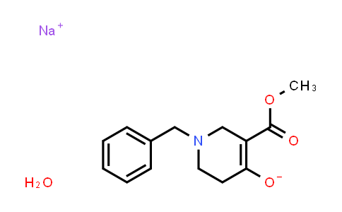 CAS No. 213534-31-7, Sodium 1-benzyl-5-(methoxycarbonyl)-1,2,3,6-tetrahydropyridin-4-olate hydrate