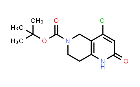 MC540314 | 2135936-09-1 | tert-Butyl 4-chloro-2-oxo-1,5,7,8-tetrahydro-1,6-naphthyridine-6(2H)-carboxylate