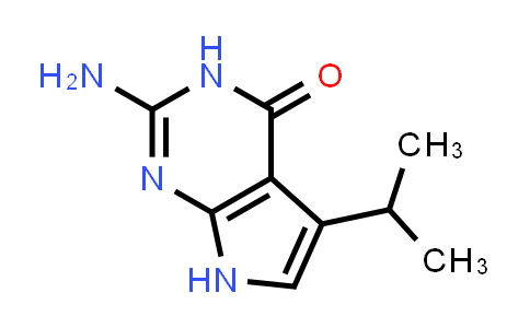 CAS No. 213623-58-6, 2-Amino-5-isopropyl-3,7-dihydro-4H-pyrrolo[2,3-d]pyrimidin-4-one