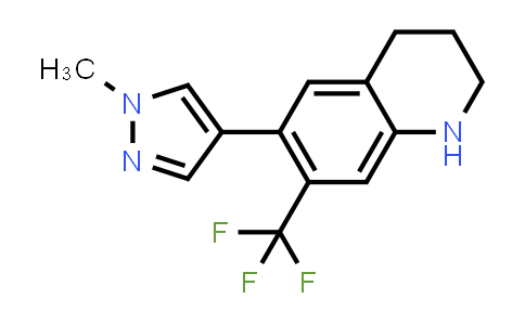 DY540344 | 2137044-44-9 | 6-(1-Methyl-1H-pyrazol-4-yl)-7-(trifluoromethyl)-1,2,3,4-tetrahydroquinoline