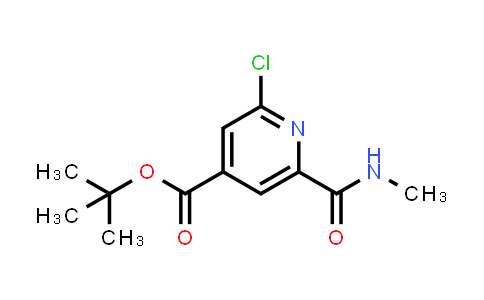 CAS No. 2137056-48-3, tert-Butyl 2-chloro-6-(methylcarbamoyl)isonicotinate