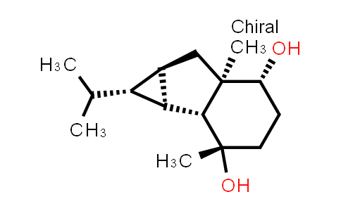 CAS No. 213769-80-3, 5α,7α(H)-6,8-Cycloeudesma-1β,4β-diol