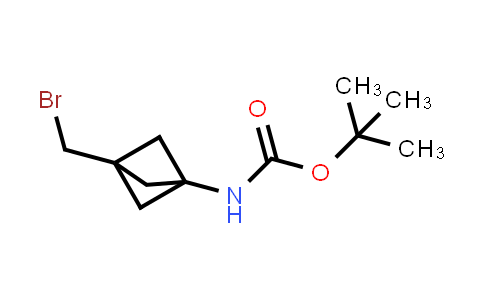 CAS No. 2137703-45-6, tert-Butyl (3-(bromomethyl)bicyclo[1.1.1]pentan-1-yl)carbamate