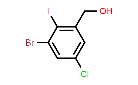 CAS No. 213771-19-8, (3-Bromo-5-chloro-2-iodophenyl)methanol