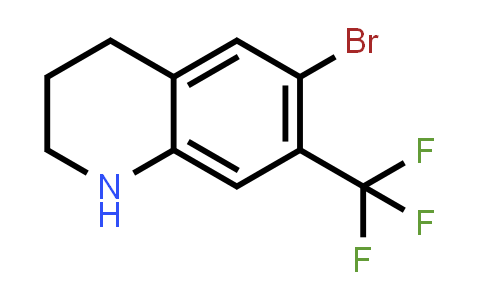 CAS No. 2137894-01-8, 6-Bromo-7-(trifluoromethyl)-1,2,3,4-tetrahydroquinoline