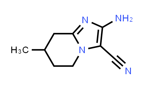 CAS No. 2138031-86-2, 2-Amino-7-methyl-5,6,7,8-tetrahydroimidazo[1,2-a]pyridine-3-carbonitrile