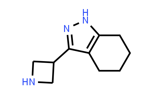 CAS No. 2138115-02-1, 3-(Azetidin-3-yl)-4,5,6,7-tetrahydro-1H-indazole