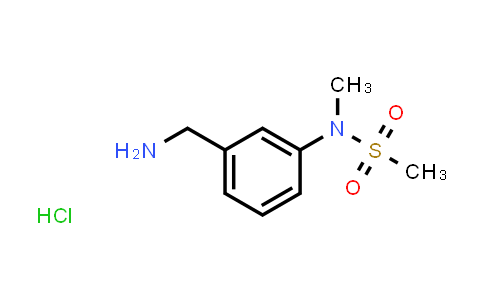 CAS No. 2138157-05-6, N-(3-(Aminomethyl)phenyl)-N-methylmethanesulfonamide hydrochloride