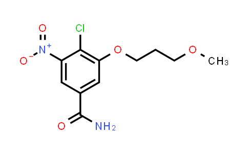 CAS No. 2138302-17-5, 4-Chloro-3-(3-methoxypropoxy)-5-nitrobenzamide