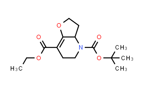2139330-17-7 | Furo[3,2-b]pyridine-4,7(2H)-dicarboxylic acid, 3,3a,5,6-tetrahydro-, 4-(1,1-dimethylethyl) 7-ethyl ester
