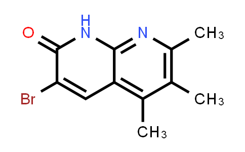 CAS No. 2140326-65-2, 3-Bromo-5,6,7-trimethyl-1,2-dihydro-1,8-naphthyridin-2-one