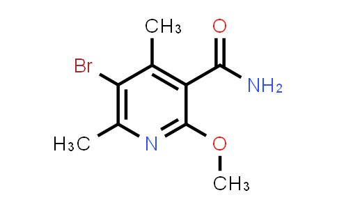 CAS No. 2140326-79-8, 5-Bromo-2-methoxy-4,6-dimethylpyridine-3-carboxamide