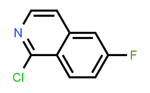 CAS No. 214045-86-0, 1-Chloro-6-fluoroisoquinoline