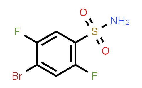 CAS No. 214209-98-0, 4-Bromo-2,5-difluorobenzenesulfonamide