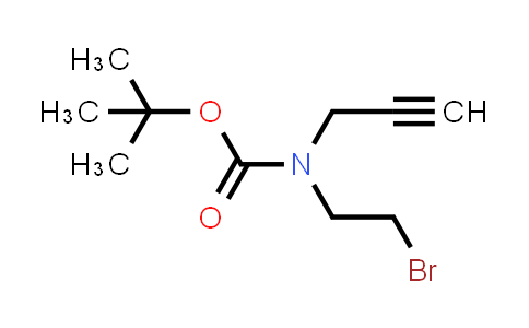 CAS No. 2142567-32-4, tert-Butyl (2-bromoethyl)(prop-2-yn-1-yl)carbamate