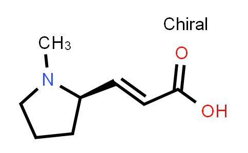 CAS No. 2143460-75-5, (R,E)-3-(1-Methylpyrrolidin-2-yl)acrylic acid