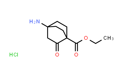 CAS No. 2143553-01-7, Ethyl 4-amino-2-oxobicyclo[2.2.2]octane-1-carboxylate hydrochloride