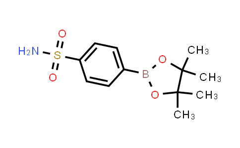 CAS No. 214360-51-7, 4-(4,4,5,5-Tetramethyl-1,3,2-dioxaborolan-2-yl)benzenesulfonamide