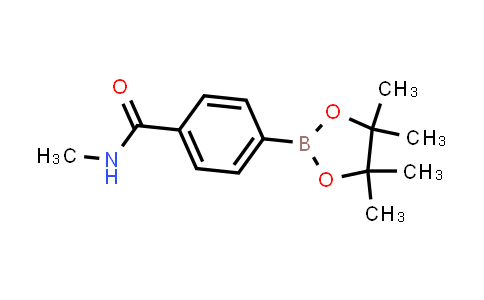 CAS No. 214360-57-3, N-Methyl-4-(4,4,5,5-tetramethyl-1,3,2-dioxaborolan-2-yl)benzamide