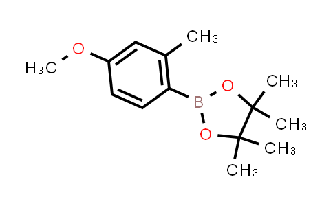 CAS No. 214360-68-6, 2-(4-Methoxy-2-methylphenyl)-4,4,5,5-tetramethyl-1,3,2-dioxaborolane