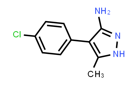 CAS No. 214416-39-4, 4-(4-Chlorophenyl)-5-methyl-1H-pyrazol-3-amine