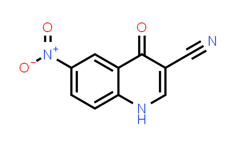 CAS No. 214470-35-6, 3-Quinolinecarbonitrile, 1,4-dihydro-6-nitro-4-oxo-