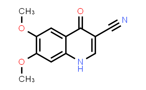 CAS No. 214470-52-7, 3-Quinolinecarbonitrile, 1,4-dihydro-6,7-dimethoxy-4-oxo-