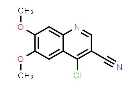 CAS No. 214470-55-0, 3-Quinolinecarbonitrile, 4-chloro-6,7-dimethoxy-