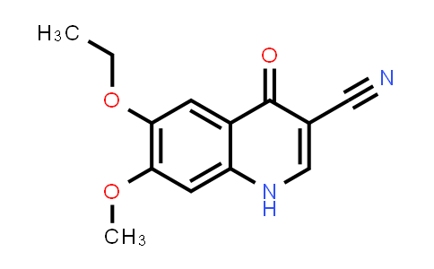 CAS No. 214470-78-7, 3-Quinolinecarbonitrile, 6-ethoxy-1,4-dihydro-7-methoxy-4-oxo-