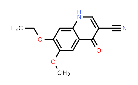 CAS No. 214475-99-7, 3-Quinolinecarbonitrile, 7-ethoxy-1,4-dihydro-6-methoxy-4-oxo-
