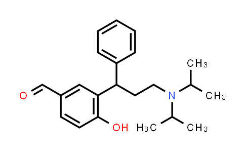 CAS No. 214601-15-7, 3-(3-(Diisopropylamino)-1-phenylpropyl)-4-hydroxybenzaldehyde