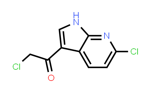 CAS No. 214603-94-8, Ethanone, 2-chloro-1-(6-chloro-1H-pyrrolo[2,3-b]pyridin-3-yl)-