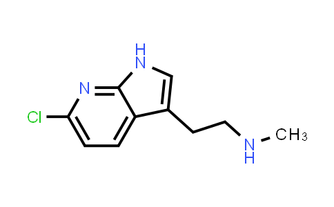 CAS No. 214604-00-9, 1H-Pyrrolo[2,3-b]pyridine-3-ethanamine, 6-chloro-N-methyl-