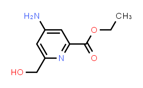 CAS No. 2146094-33-7, Ethyl 4-amino-6-(hydroxymethyl)picolinate