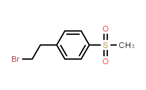 CAS No. 214614-62-7, 1-(2-Bromoethyl)-4-(methylsulfonyl)benzene