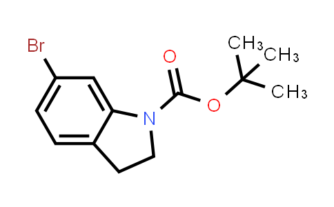 CAS No. 214614-97-8, tert-Butyl 6-bromoindoline-1-carboxylate