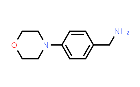 CAS No. 214759-74-7, (4-Morpholinophenyl)methanamine