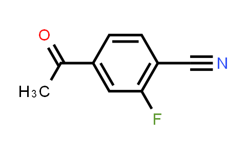 CAS No. 214760-18-6, 4-Acetyl-2-fluorobenzonitrile