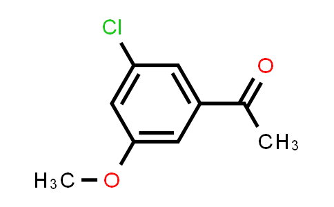 CAS No. 214760-34-6, 1-(3-Chloro-5-methoxyphenyl)ethanone