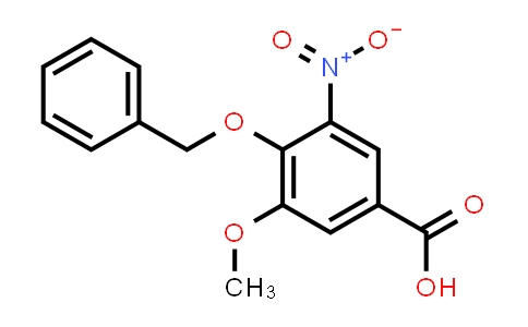 CAS No. 214848-09-6, 4-(Benzyloxy)-3-methoxy-5-nitrobenzoic acid