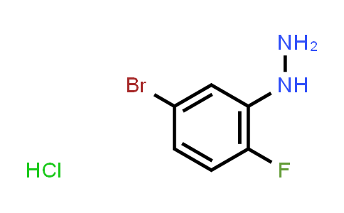 CAS No. 214916-08-2, (5-Bromo-2-fluorophenyl)hydrazine hydrochloride