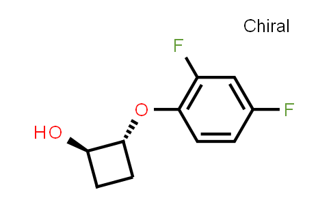 CAS No. 2150066-33-2, (1R,2R)-2-(2,4-Difluorophenoxy)cyclobutan-1-ol